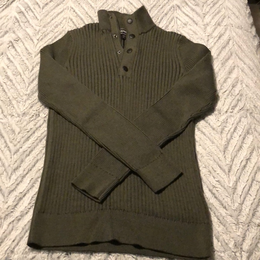 Express Sweater // Dark Green